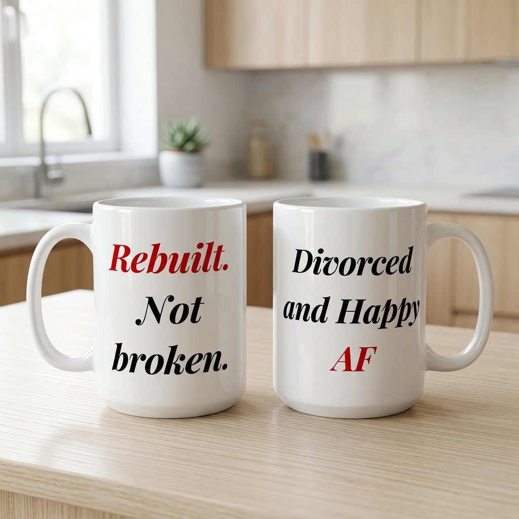 Rebuilt Not Broken Mug