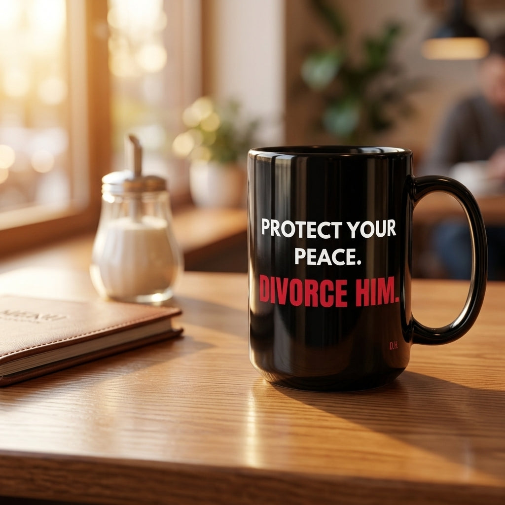 Protect Your Peace Divorce Him Mug