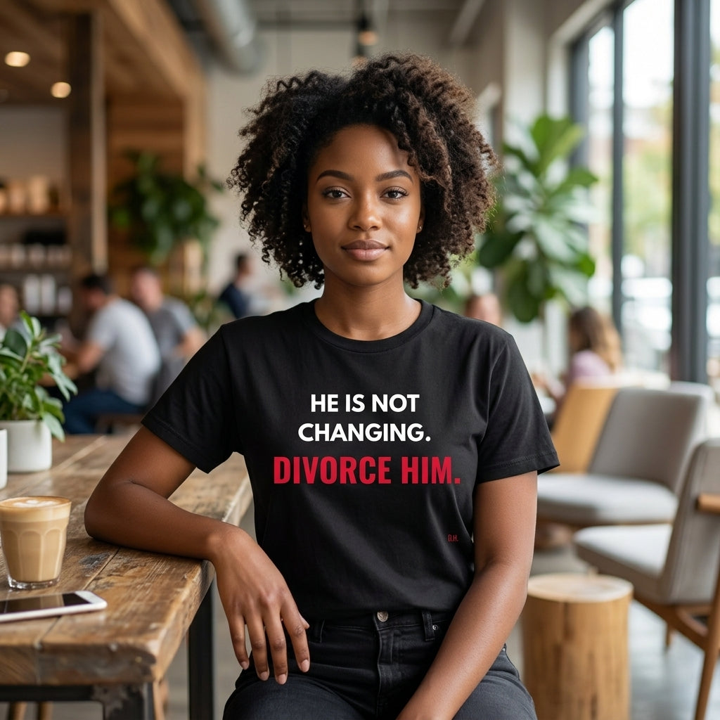 He Is Not Changing Divorce Him T-Shirt