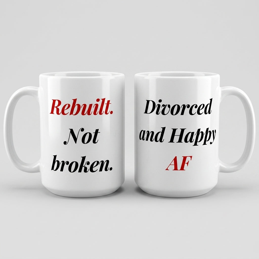 Rebuilt Not Broken Mug