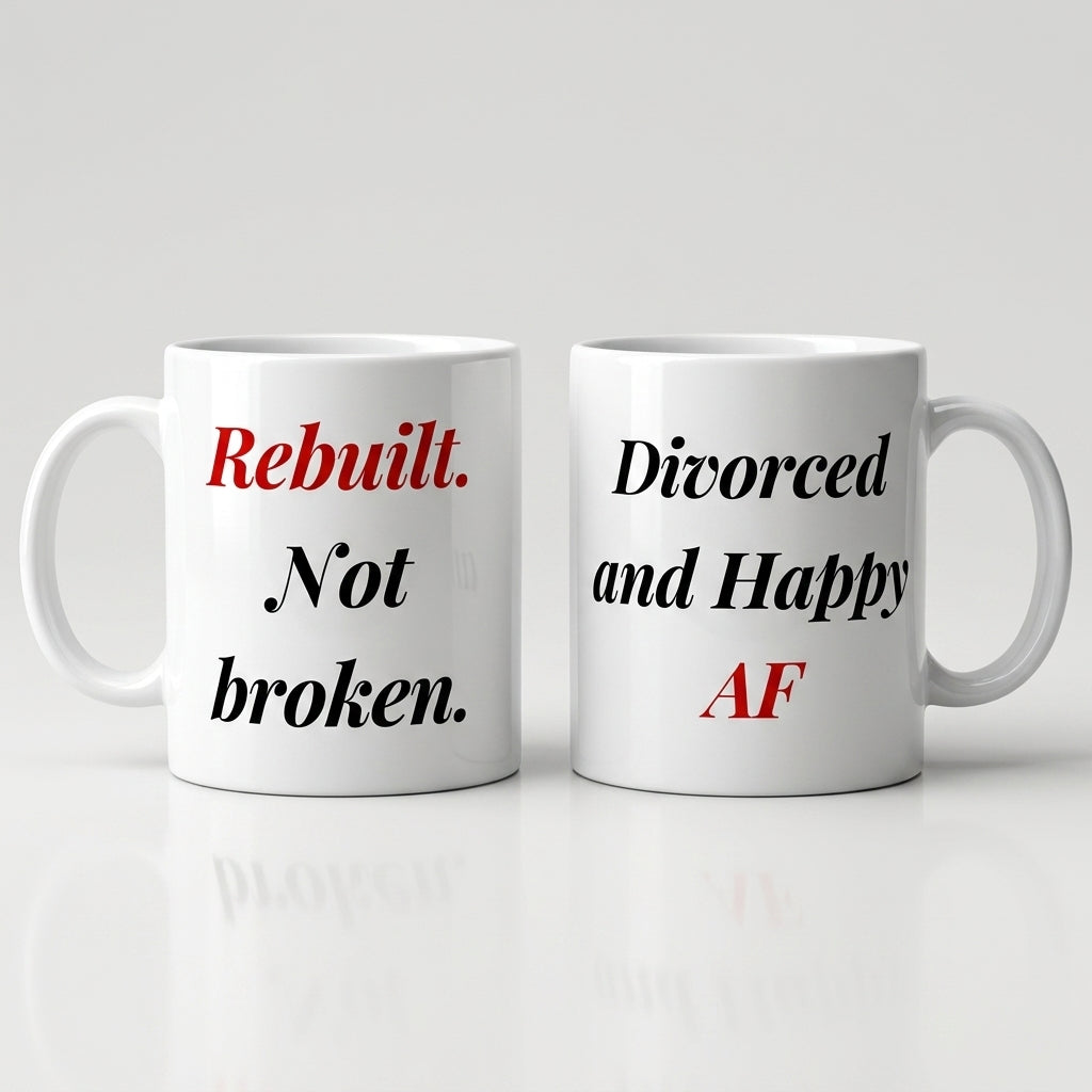 Rebuilt Not Broken Mug