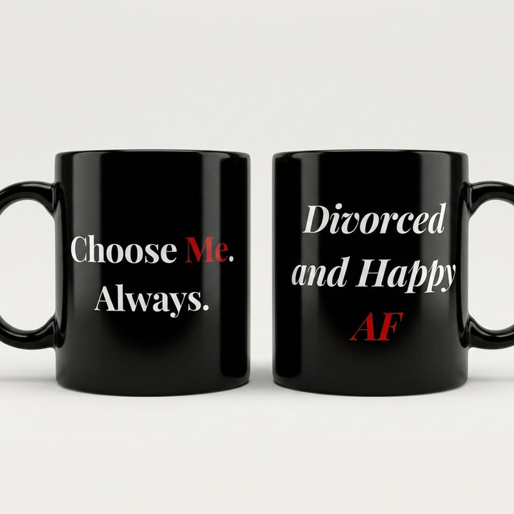 Choose Me Always Mug - Black