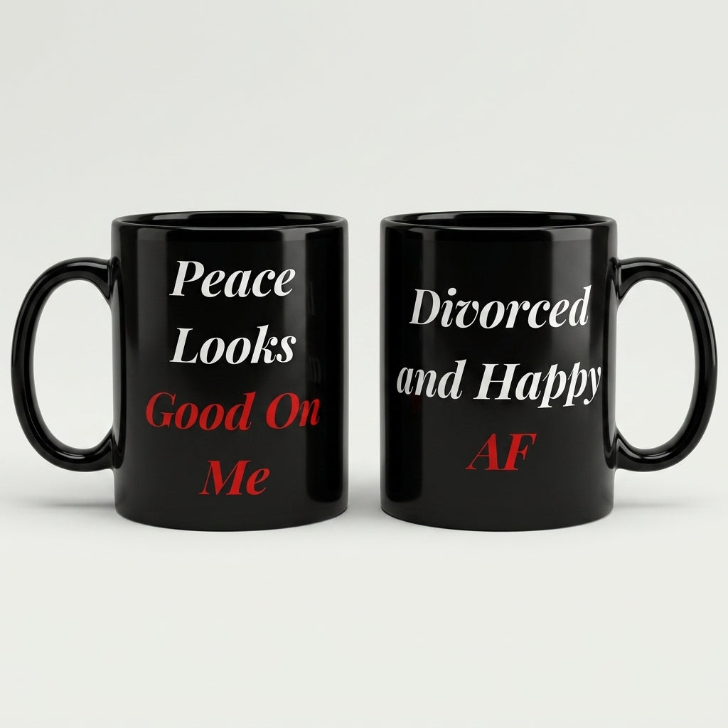 Peace Looks Good Mug