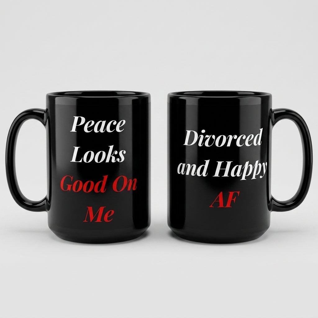 Peace Looks Good Mug