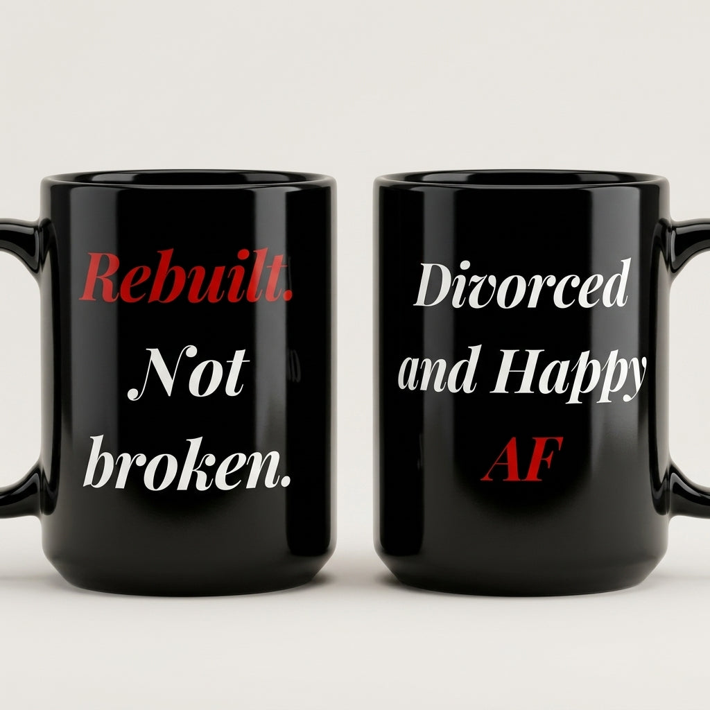 Rebuilt Not Broken Mug