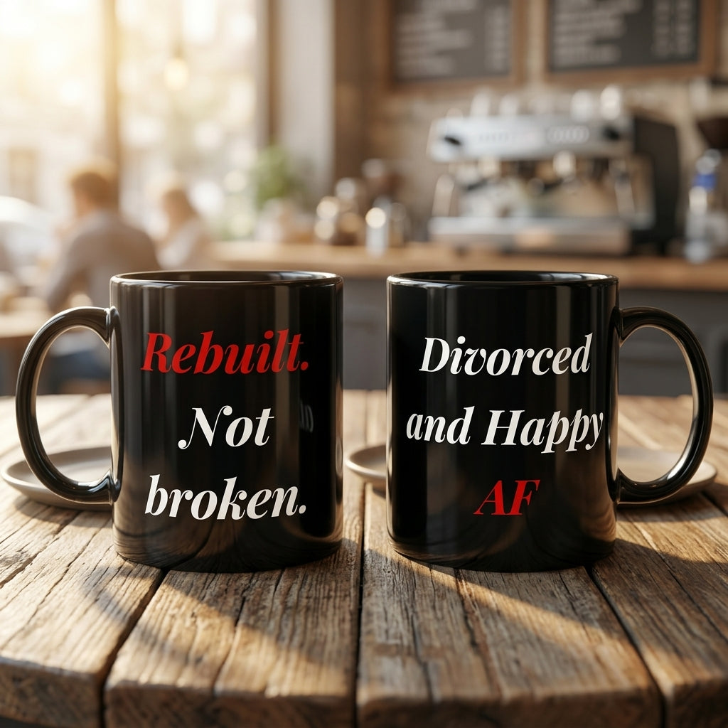 Rebuilt Not Broken Mug