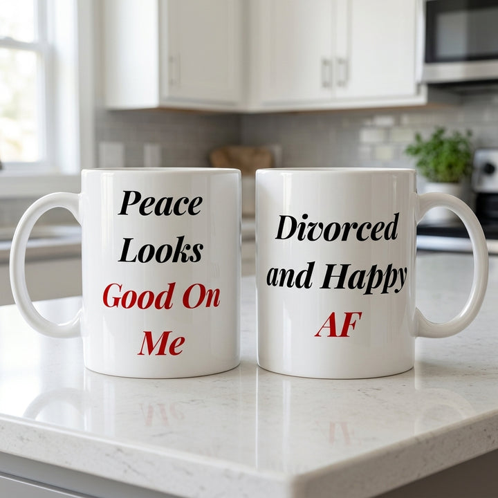 Peace Looks Good Mug - White
