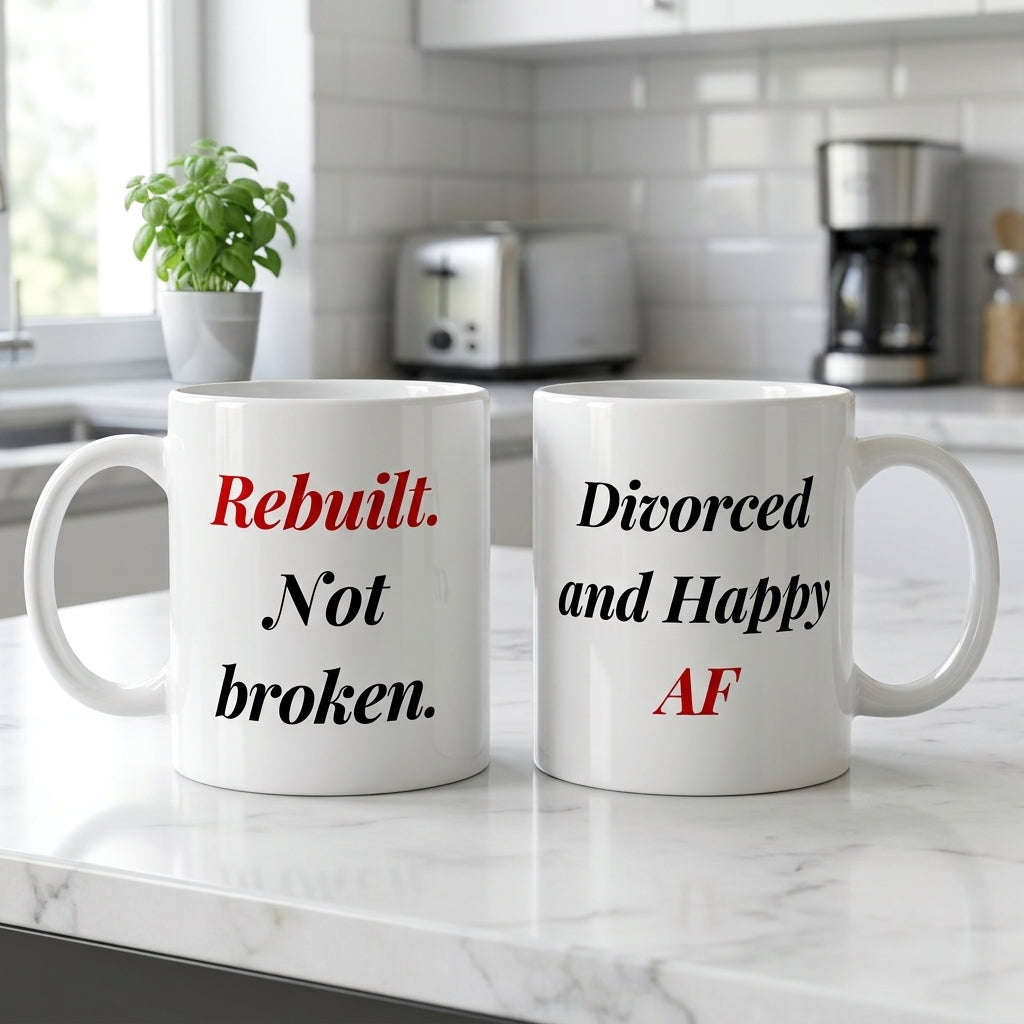 Rebuilt Not Broken Mug