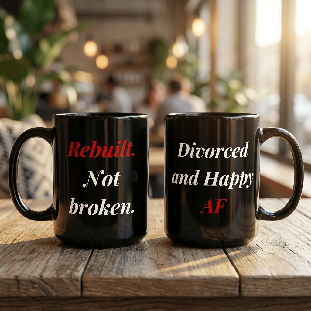 Rebuilt Not Broken Mug