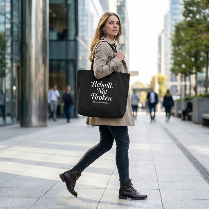 Rebuilt Not Broken Tote Bag